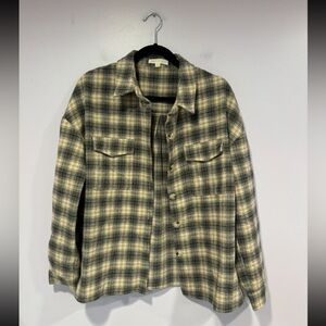 Cloud Ten boutique‎ plaid shacket